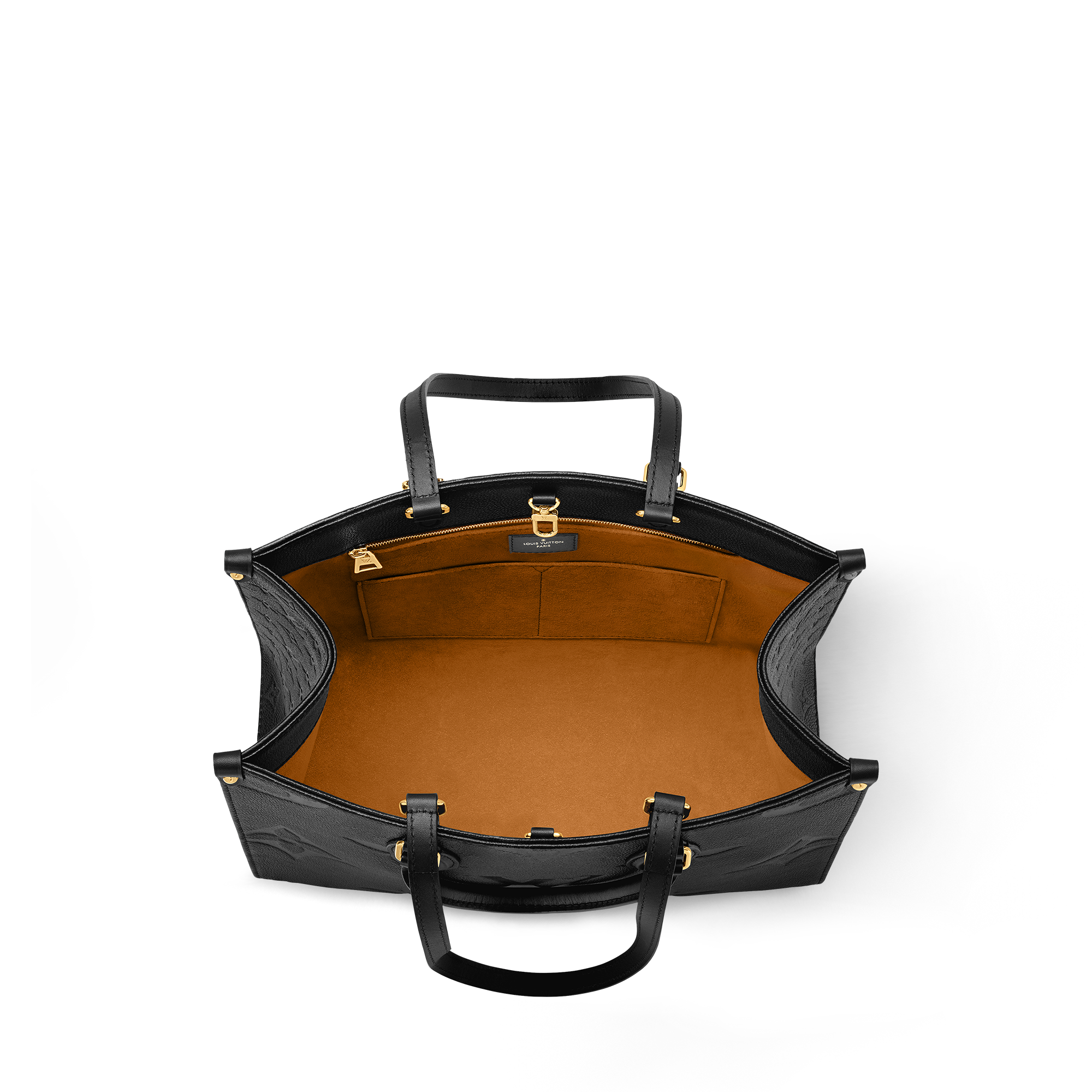 バッグ Louis Vuitton on the go MM Tote Bag aus Leder Onthego MM | LOUIS VUITTON